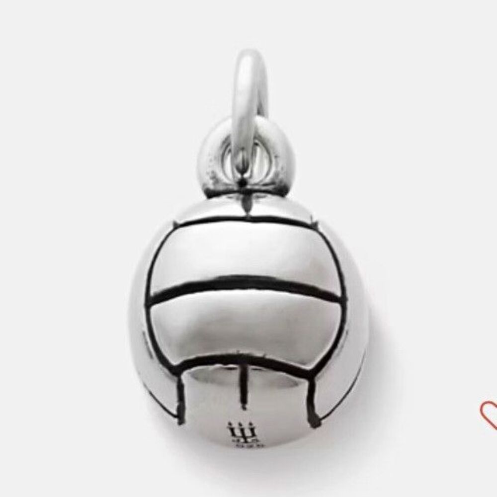 NWT James Avery Sterling Silver Volleyball Charm